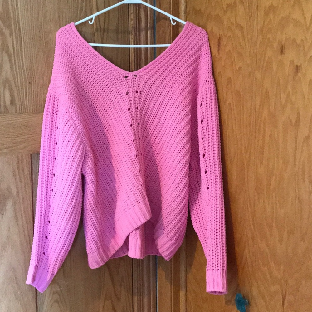 H&M fluffy sweater
